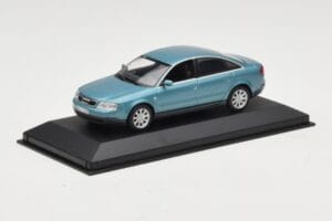 Audi A6 C5 Albastru Deschis Minichamps 1:43 AUDI004 Metal - imaginea 2 din 4