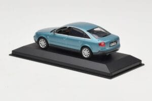 Audi A6 C5 Albastru Deschis Minichamps 1:43 AUDI004 Metal - imaginea 3 din 4