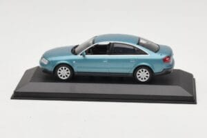 Audi A6 C5 Albastru Deschis Minichamps 1:43 AUDI004 Metal
