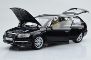 Audi A6 C6 Avant Negru Norev 1:18 188304 Metal - imaginea 2 din 8
