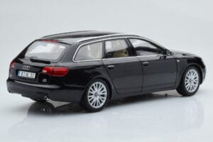 Audi A6 C6 Avant Negru Norev 1:18 188304 Metal - imaginea 4 din 8