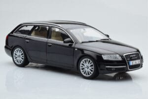 Audi A6 C6 Avant Negru Norev 1:18 188304 Metal - imaginea 6 din 8