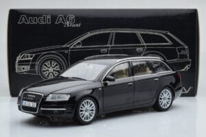 Audi A6 C6 Avant Negru Norev 1:18 188304 Metal - imaginea 8 din 8