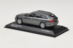 Audi A6 C6 Avant Grey Metallic Minichamps 1:43 400013011 Metal - imaginea 3 din 5