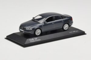 Audi A6 C6 Albastru Închis Minichamps 1:43 5010406143 Metal - imaginea 2 din 4