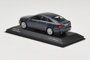 Audi A6 C6 Albastru Închis Minichamps 1:43 5010406143 Metal - imaginea 3 din 4