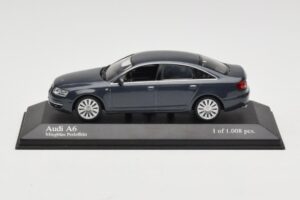Audi A6 C6 Albastru Închis Minichamps 1:43 5010406143 Metal