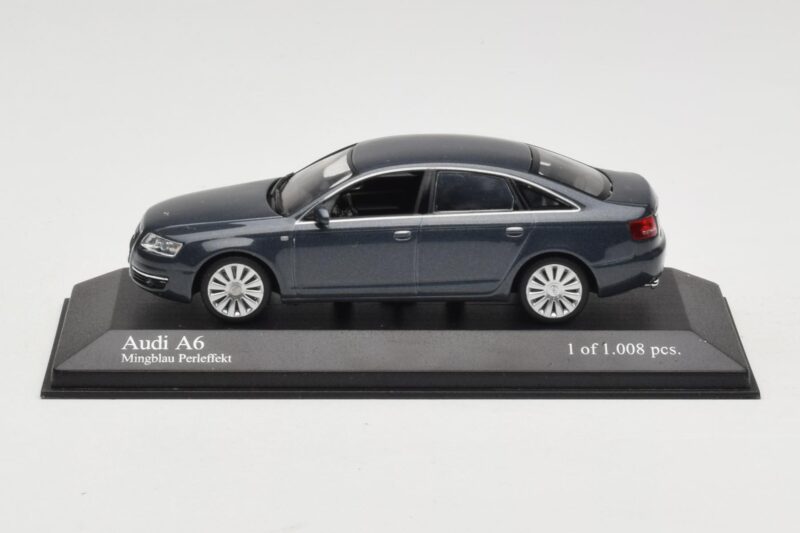 Audi A6 C6 Albastru Închis Minichamps 1:43 5010406143 Metal
