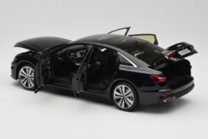 Audi A6L C8 Negru Paudi Model 1:18 42499 Metal - imaginea 5 din 8
