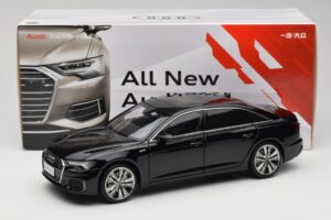 Audi A6L C8 Negru Paudi Model 1:18 42499 Metal - imaginea 8 din 8