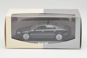 Audi A8 D3 Mauritius Albastru Metallic Minichamps 1:43 5010508123 Metal - imaginea 4 din 4