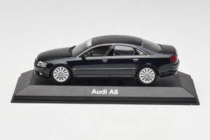 Audi A8 D3 Mauritius Albastru Metallic Minichamps 1:43 5010508123 Metal