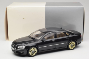 Audi A8 D3 W12 Negru Kyosho 1:18 5010508135 Metal - imaginea 8 din 8