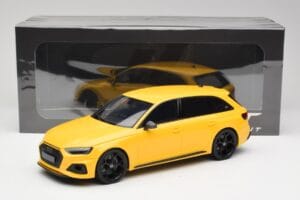 Audi RS4 B9 Avant Aniversare 25 ani Vegas Galben GT Spirit 1:18 GT935 Rășină - imaginea 6 din 6