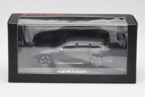 Audi RS6 C8 Avant Gri Metalizat Minichamps 1:43 5012016231 Metal - imaginea 4 din 4