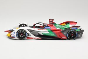 Audi e-tron FE05 Audi Sport ABT Schaeffler #66 D. Abt Formula E Season 5 2019 Minichamps 1:18 114180066 Metal - imaginea 3 din 6