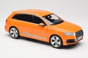 Audi Q7 4M Portocaliu Metallic Minichamps 1:18 110014004 Metal - imaginea 6 din 8