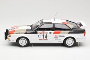 Audi Quattro #14 M. Mouton / F. Pons Winners Rally Sanremo 1981 Minichamps 1:18 155811114 Metal - imaginea 3 din 6