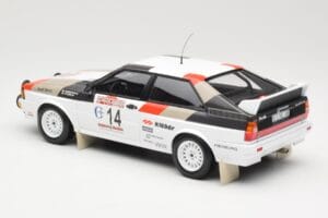 Audi Quattro #14 M. Mouton / F. Pons Winners Rally Sanremo 1981 Minichamps 1:18 155811114 Metal - imaginea 5 din 6