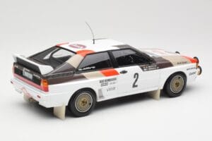 Audi Quattro A1 #2 H. Mikkola / A. Hertz Audi Sport Rally Monte Carlo 1983 Minichamps 1:18 155831102 Metal - imaginea 2 din 6