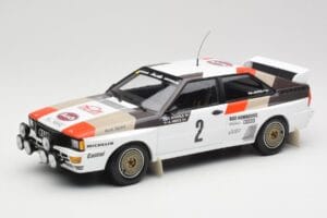 Audi Quattro A1 #2 H. Mikkola / A. Hertz Audi Sport Rally Monte Carlo 1983 Minichamps 1:18 155831102 Metal