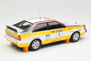 Audi Quattro A2 Audi Sport #1 W. Röhrl / C. Geistdörfer DNF Sanyo Rally of New Zealand 1984 Minichamps 1:18 155841101 Metal - imaginea 2 din 6