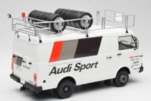 Audi Quattro A2 M. Mouton / F. Pons Tour de Corse 1983 Cu VW LT35 Otto 1:18 OT418 Rășină - imaginea 3 din 6