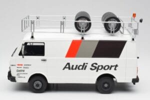 Audi Quattro A2 M. Mouton / F. Pons Tour de Corse 1983 Cu VW LT35 Otto 1:18 OT418 Rășină - imaginea 4 din 6