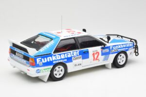 Audi Quattro A2 #12 H. Wittmann / R. Diekmann Safari Rally 1984 Sun Star 1:18 4246 Metal - imaginea 3 din 8