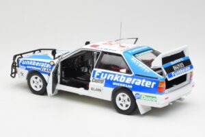 Audi Quattro A2 #12 H. Wittmann / R. Diekmann Safari Rally 1984 Sun Star 1:18 4246 Metal - imaginea 5 din 8