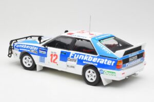 Audi Quattro A2 #12 H. Wittmann / R. Diekmann Safari Rally 1984 Sun Star 1:18 4246 Metal - imaginea 7 din 8