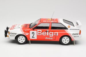 Audi Quattro A2 #2 B. Waldegård / H-T. Thorszelius Belga Team Winners Boucles de Spa 1985 Minichamps 1:18 155851102 Metal - imaginea 3 din 6
