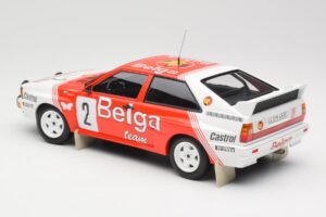 Audi Quattro A2 #2 B. Waldegård / H-T. Thorszelius Belga Team Winners Boucles de Spa 1985 Minichamps 1:18 155851102 Metal - imaginea 5 din 6