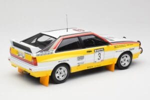 Audi Quattro A2 #3 S. Blomqvist / B. Cederberg Audi Sport Winners Sanyo Rally of New Zealand 1984 Minichamps 1:18 155841103 M - imaginea 2 din 6