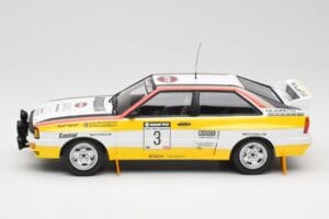 Audi Quattro A2 #3 S. Blomqvist / B. Cederberg Audi Sport Winners Sanyo Rally of New Zealand 1984 Minichamps 1:18 155841103 M - imaginea 3 din 6