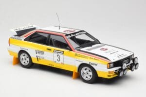 Audi Quattro A2 #3 S. Blomqvist / B. Cederberg Audi Sport Winners Sanyo Rally of New Zealand 1984 Minichamps 1:18 155841103 M - imaginea 4 din 6