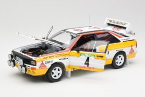 Audi Quattro A2 #4 W. Rohrl / C. Geistdorfer Rally de Portugal 1984 Sun Star 1:18 4224 Metal - imaginea 2 din 8