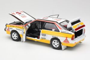 Audi Quattro A2 #4 W. Rohrl / C. Geistdorfer Rally de Portugal 1984 Sun Star 1:18 4224 Metal - imaginea 5 din 8