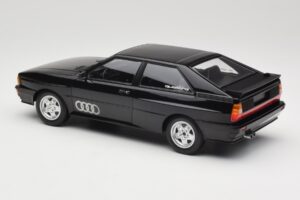 Audi Quattro Negru Metalizat Minichamps 1:18 155016121 Metal - imaginea 5 din 6