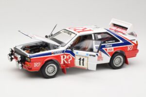 Audi Quattro #11 F. Wittmann / J. Pattermann Rally Acropolis 1986 Sun Star 1:18 4191 Metal - imaginea 2 din 8