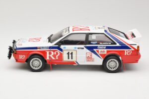 Audi Quattro #11 F. Wittmann / J. Pattermann Rally Acropolis 1986 Sun Star 1:18 4191 Metal - imaginea 4 din 8