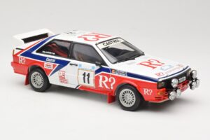 Audi Quattro #11 F. Wittmann / J. Pattermann Rally Acropolis 1986 Sun Star 1:18 4191 Metal - imaginea 6 din 8