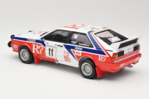 Audi Quattro #11 F. Wittmann / J. Pattermann Rally Acropolis 1986 Sun Star 1:18 4191 Metal - imaginea 7 din 8