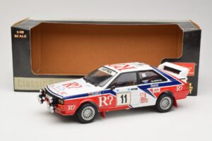 Audi Quattro #11 F. Wittmann / J. Pattermann Rally Acropolis 1986 Sun Star 1:18 4191 Metal - imaginea 8 din 8