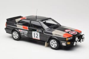 Audi Quattro #12 M. Mouton / F. Pons Audi Sport Rally de Portugal 1981 Minichamps 1:18 155811112 Metal - imaginea 4 din 6