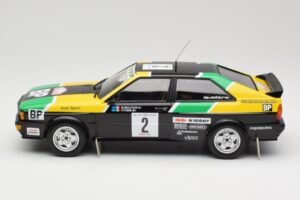 Audi Quattro #2 M. Mouton / F. Pons Audi Sport Rally of 1000 Pistes 1981 Minichamps 1:18 155811122 Metal - imaginea 3 din 6