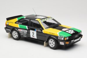 Audi Quattro #2 M. Mouton / F. Pons Audi Sport Rally of 1000 Pistes 1981 Minichamps 1:18 155811122 Metal - imaginea 4 din 6