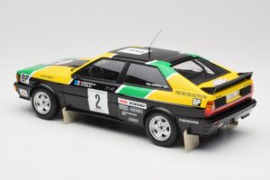 Audi Quattro #2 M. Mouton / F. Pons Audi Sport Rally of 1000 Pistes 1981 Minichamps 1:18 155811122 Metal - imaginea 5 din 6