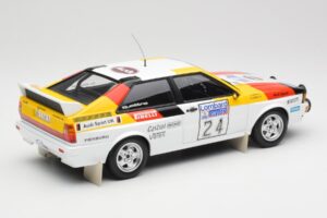 Audi Quattro #24 M. Demuth / M. Daniels Audi Sport Lombard RAC Rally 1982 Minichamps 1:18 155821124 Metal - imaginea 2 din 6