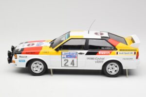 Audi Quattro #24 M. Demuth / M. Daniels Audi Sport Lombard RAC Rally 1982 Minichamps 1:18 155821124 Metal - imaginea 3 din 6